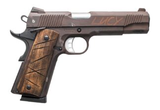 Tisas Arms 10100528AA5 1911 Duty Sports South Exclusive 45 ACP 8+1 5" Stainless Steel Slide & Frame w/Picatinny Rail