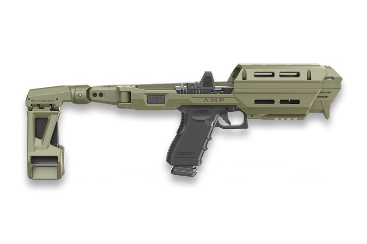 FAB Defense FX-AMPSL-10A1G Conversion Kit with Brace, GLK17/19, ODG