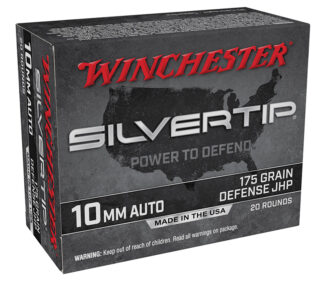 Winchester Silvertip 10mm 175 Grain JHP 20 Rounds Per Box