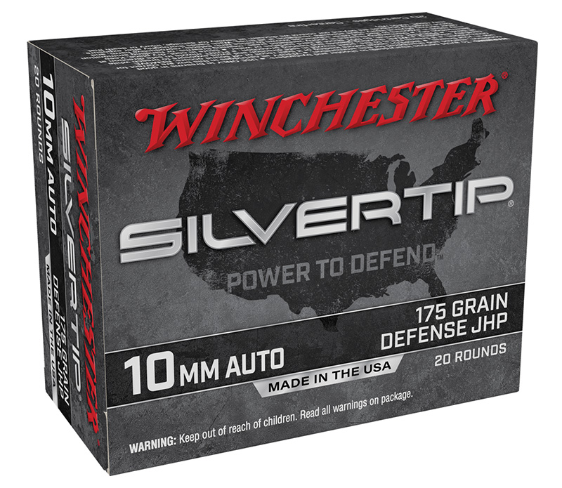 Winchester Silvertip 10mm 175 Grain JHP 20 Rounds Per Box