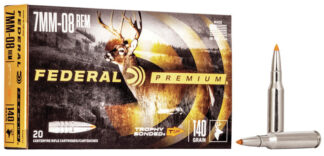 Prem 7mm08 Rem 140gr Trophy Bonded Tip