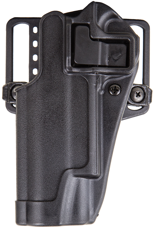 Blackhawk 410503BKL Serpa CQC OWB Size 03 Matte Black Polymer Belt Loop/Paddle Fits 1911 Government & Clones Left Hand