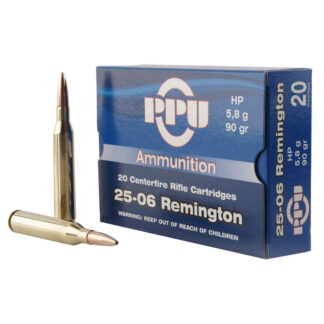 PPU .25-06 REM 90 Gr HP 20bx