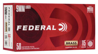 Fede 9mm 115gr FMJ 50rd