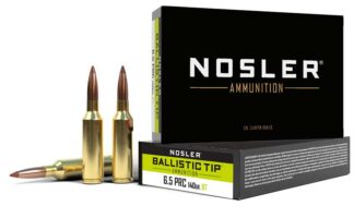 NOSLER BTA 6.5 PRC 140gr BT 20/bx