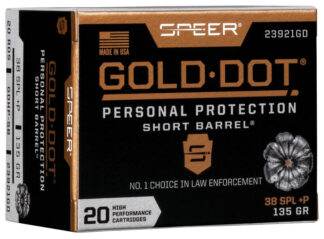 Gold Dot 38SPL+P 135 Gr GDHP SB 20 Ct