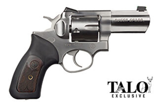 GP100 Wiley Clapp 3" 357Mag SS/Blk 7-rd TALO