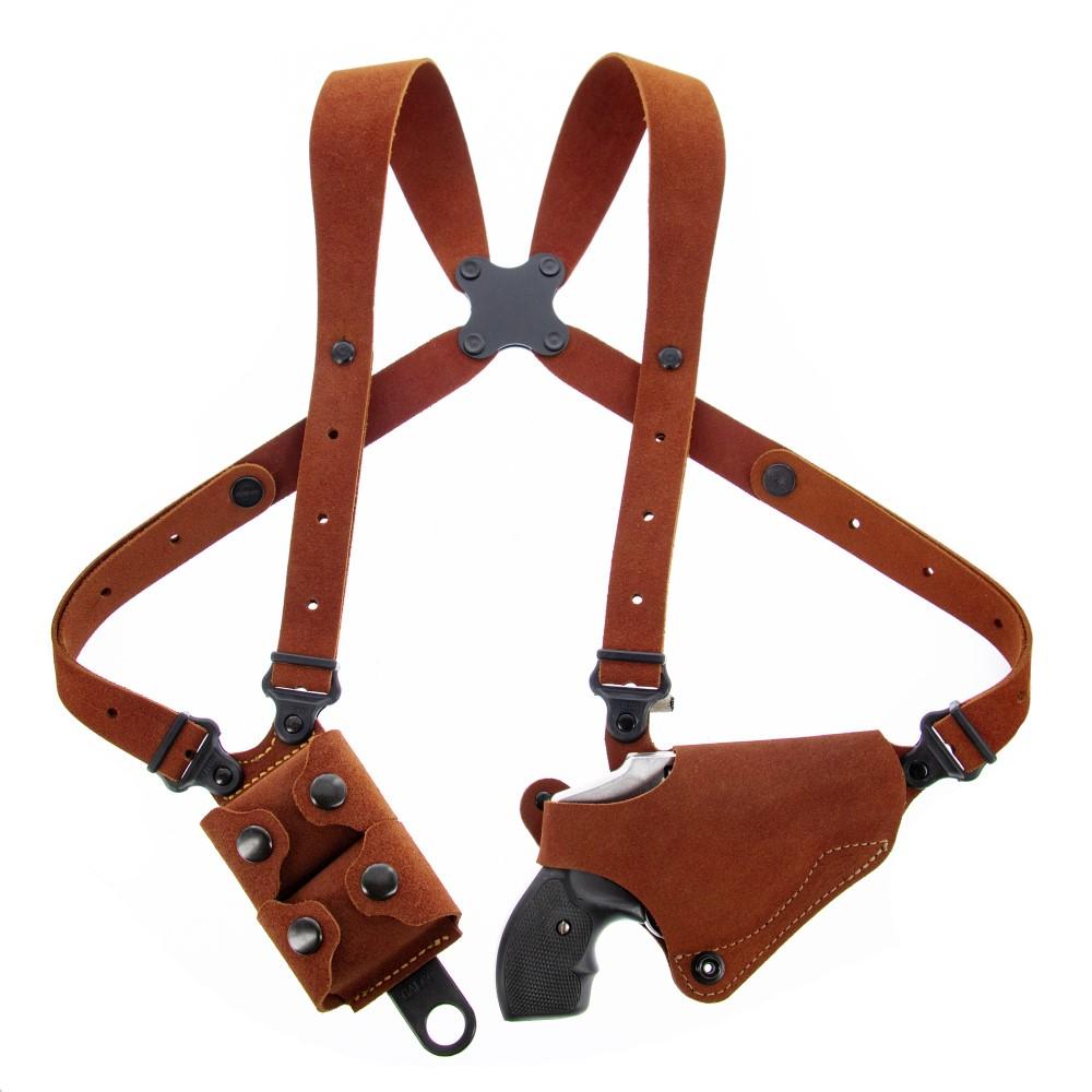 Galco Classic Lite 2.0 Shoulder System Holster for Glock 43/43X/48 Springfield Hellcat Natural RH