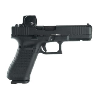 Glock V-Series Model 17 Handgun 9mm Luger 17rd Magazines (3) 4.5" Barrel Vortex Defender Black Cerakote Austria