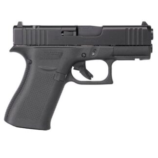 Glock 43x Handgun 9mm Luger 15rd Magazines (2) 3.41" Barrel Black FS with Front Rails USA