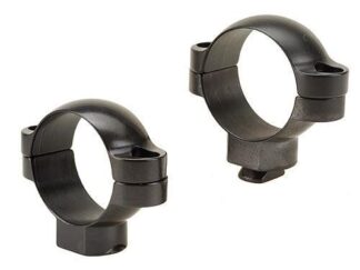 Leupold 2-Piece STD Windage Adjustable Steel Rings 30mm High Gloss