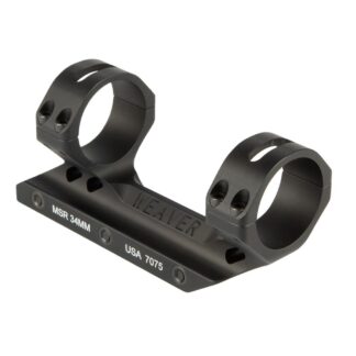 Weaver 34mm Fixed MSR Mount Forward Cantilever - Matte Hardcoat