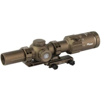 Sig Sauer Tactical Tango-MSR LPVO Rifle Scope 1-6x24 Illum MSR BDC6 incl/Alpha MSR Mount Coyote Tan