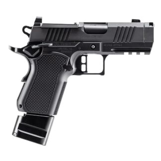 Alpha Foxtrot AF1911-ROMULUS Handgun 9mm Luger 20rd Magazines(5) 3.5'' Ported Barrel MOS DLC Black