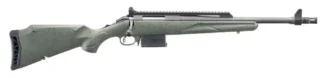 RUGER AMERICAN G2 SCOUT 308WIN RIFLE 16.1" T.B. LEAF GREEN,BLK 1-10RD